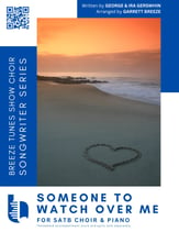 Someone to Watch over Me SATB choral sheet music cover